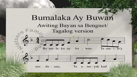 bumalaka ay buwan songs and notes
